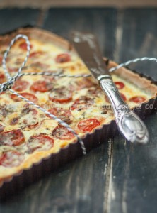 Quiche alla pizzaiola napoletana - Cardamomo & co