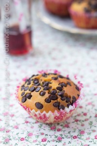 Muffin senza glutine con gocce di cioccolato - Cardamomo & co